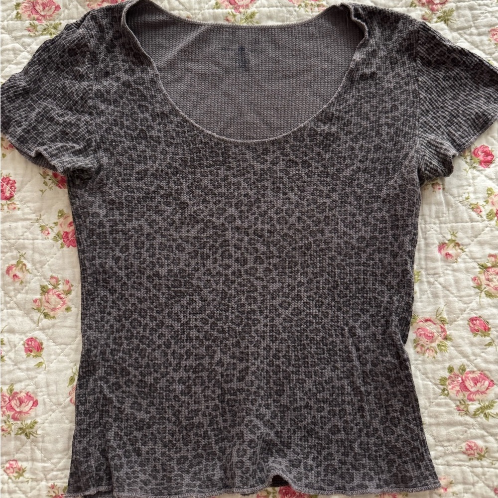 Brandy Melville Cheetah Tee